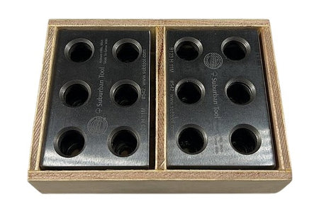 Suburban Tool B-123-H11-M precision 1-2-3 block set