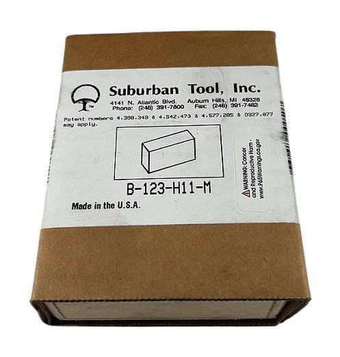 Suburban Tool B-123-H11-M precision 1-2-3 block set