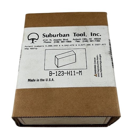 Suburban Tool B-123-H11-M precision 1-2-3 block set