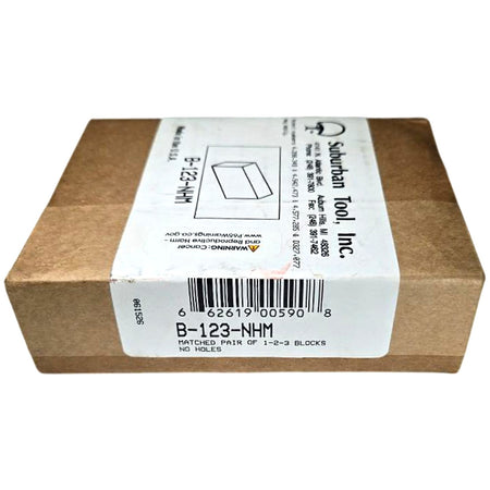 Suburban Tool B-123-NHM 1-2-3 Block Matched Pair
