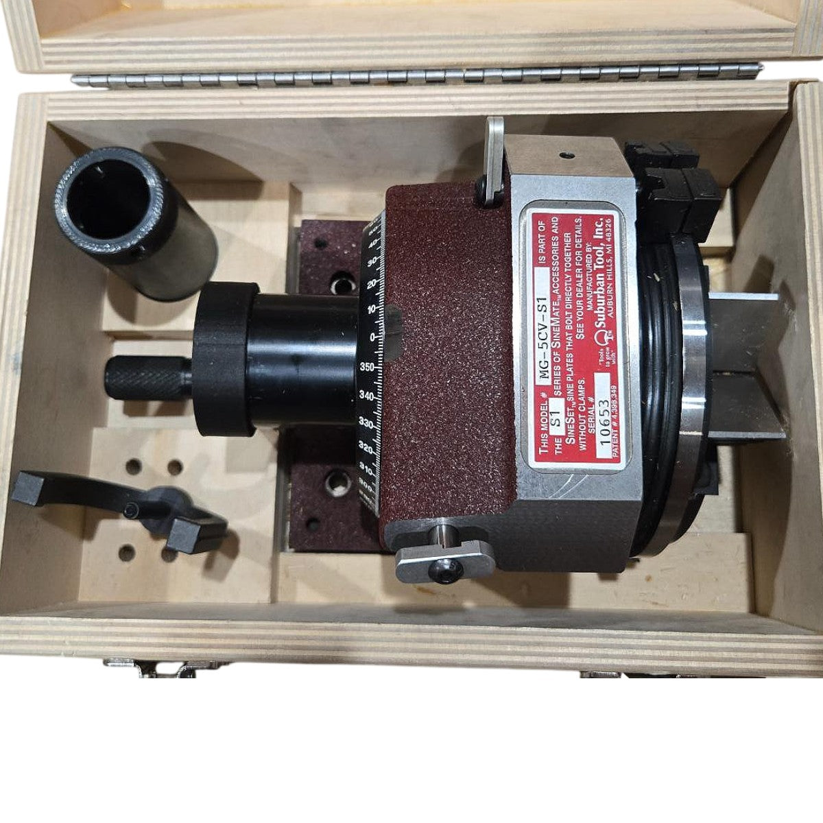 Suburban Tool MG-5CV-S1 Collet Index Fixture