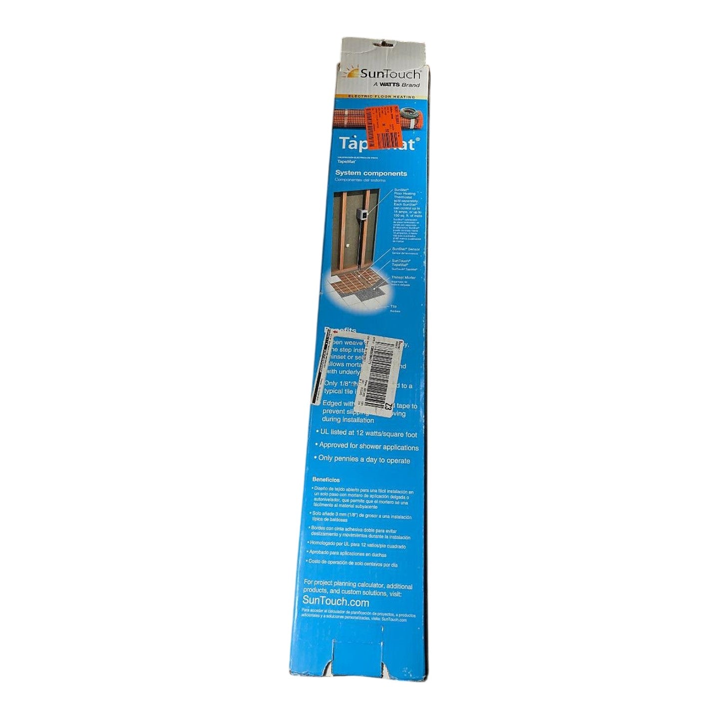 SunTouch 81010472 electric radiant floor heating mat