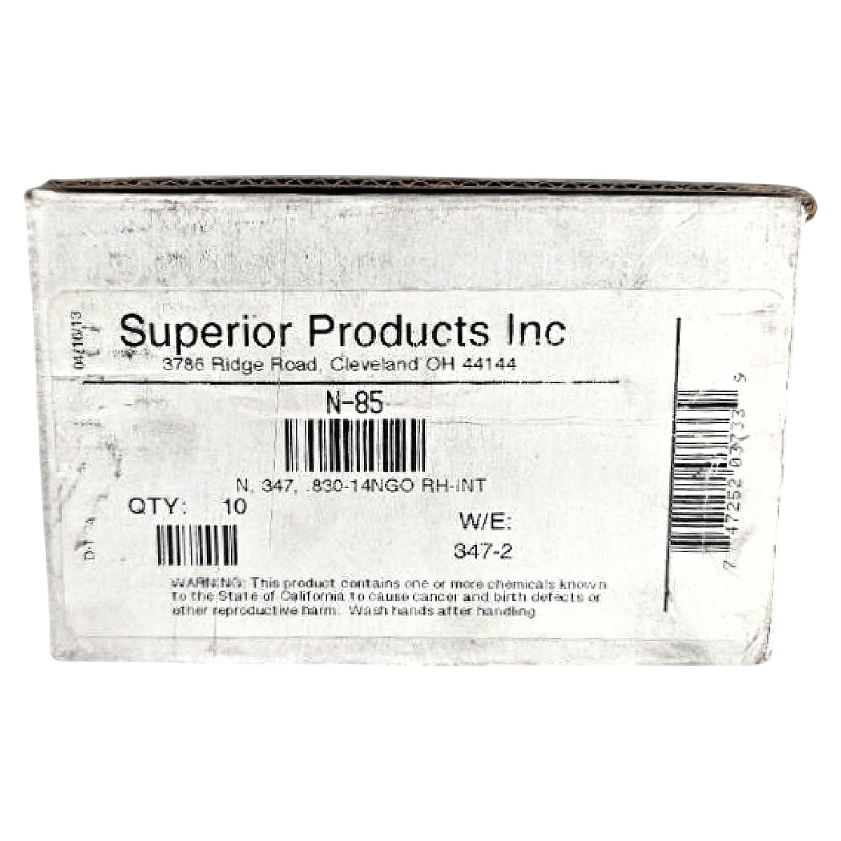 Superior Products N-85 CGA hex nut