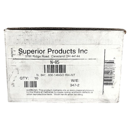 Superior Products N-85 CGA hex nut