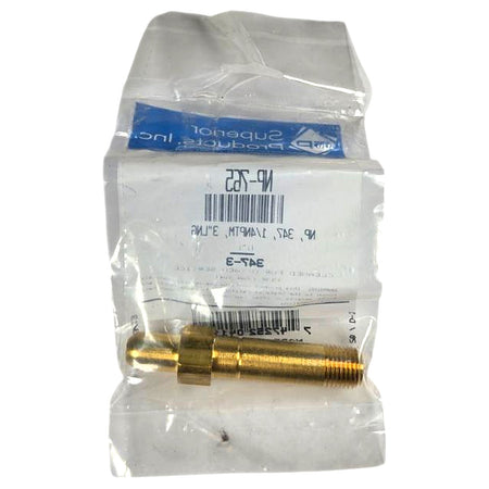 Superior Products NP-765 brass gas cylinder nipple