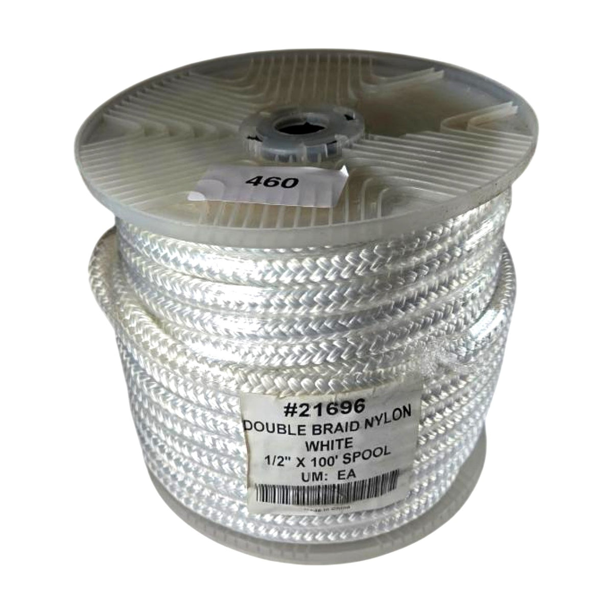 T.W. Evans Cordage Co. 21696 double braid nylon rope