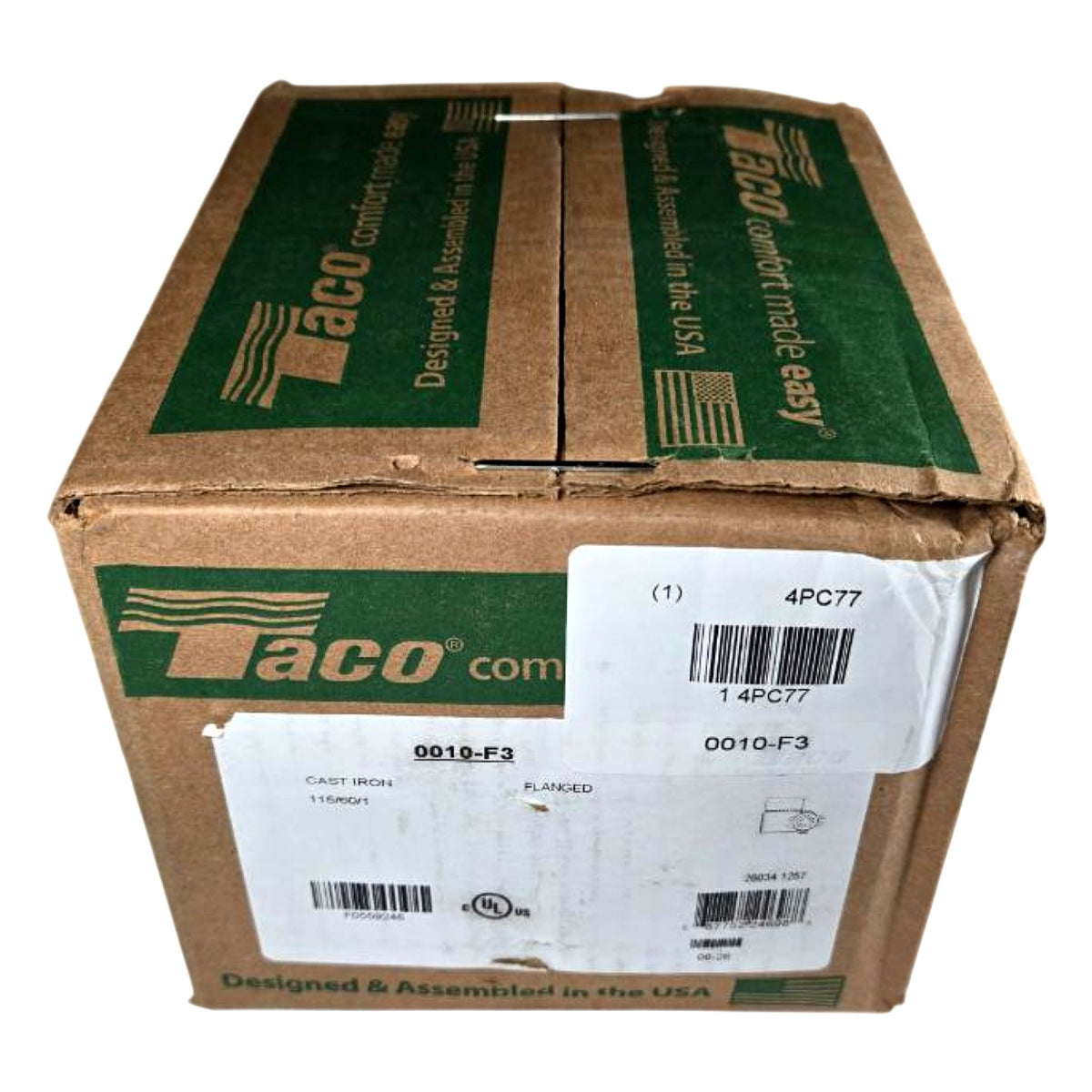 Taco 0010-F3 hydronic circulator pump