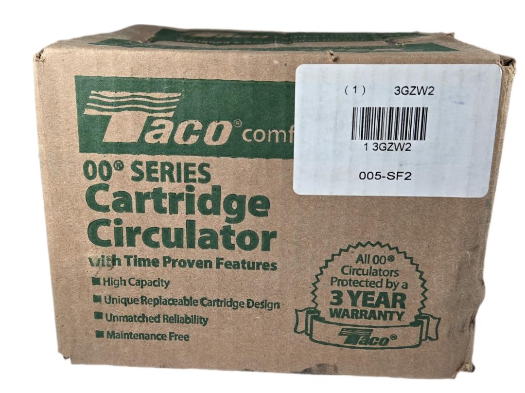 Taco 005-SF2 inline circulator pump