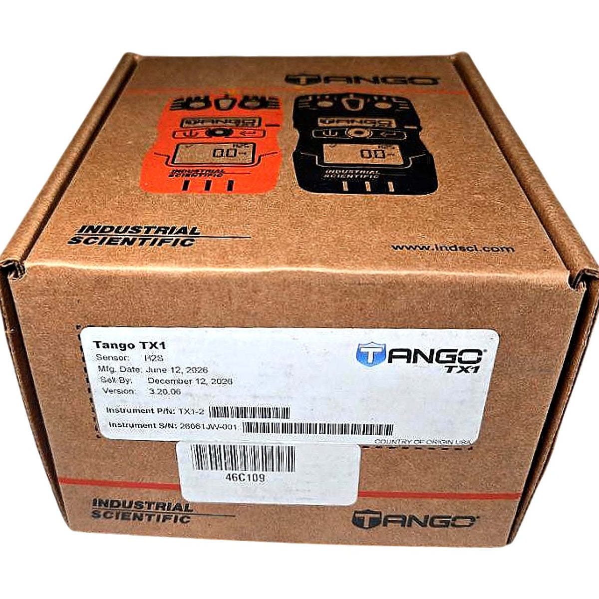 Tango TX1-2 H2S Gas Detector