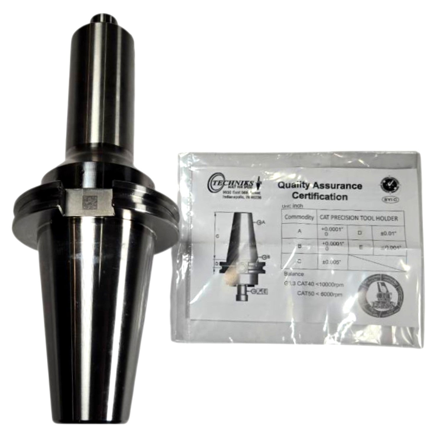 Techniks 22721-5.5 CAT50 face mill holder