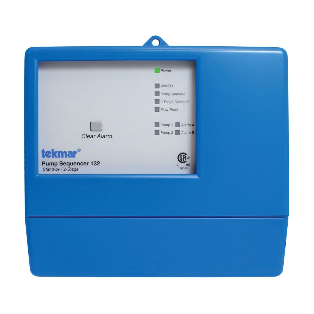 Tekmar 132 Pump sequencer control