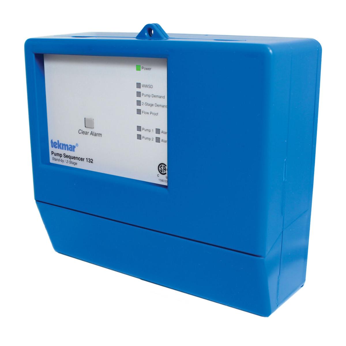 Tekmar 132 Pump sequencer control