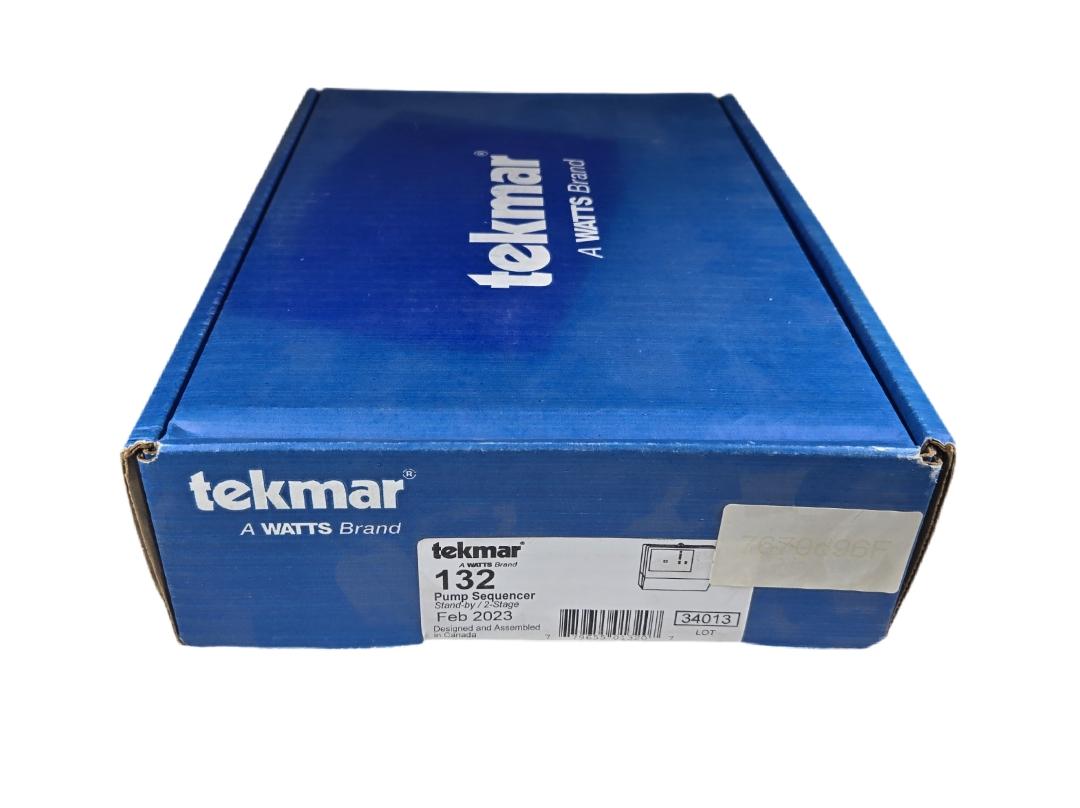 Tekmar 132 Pump sequencer control