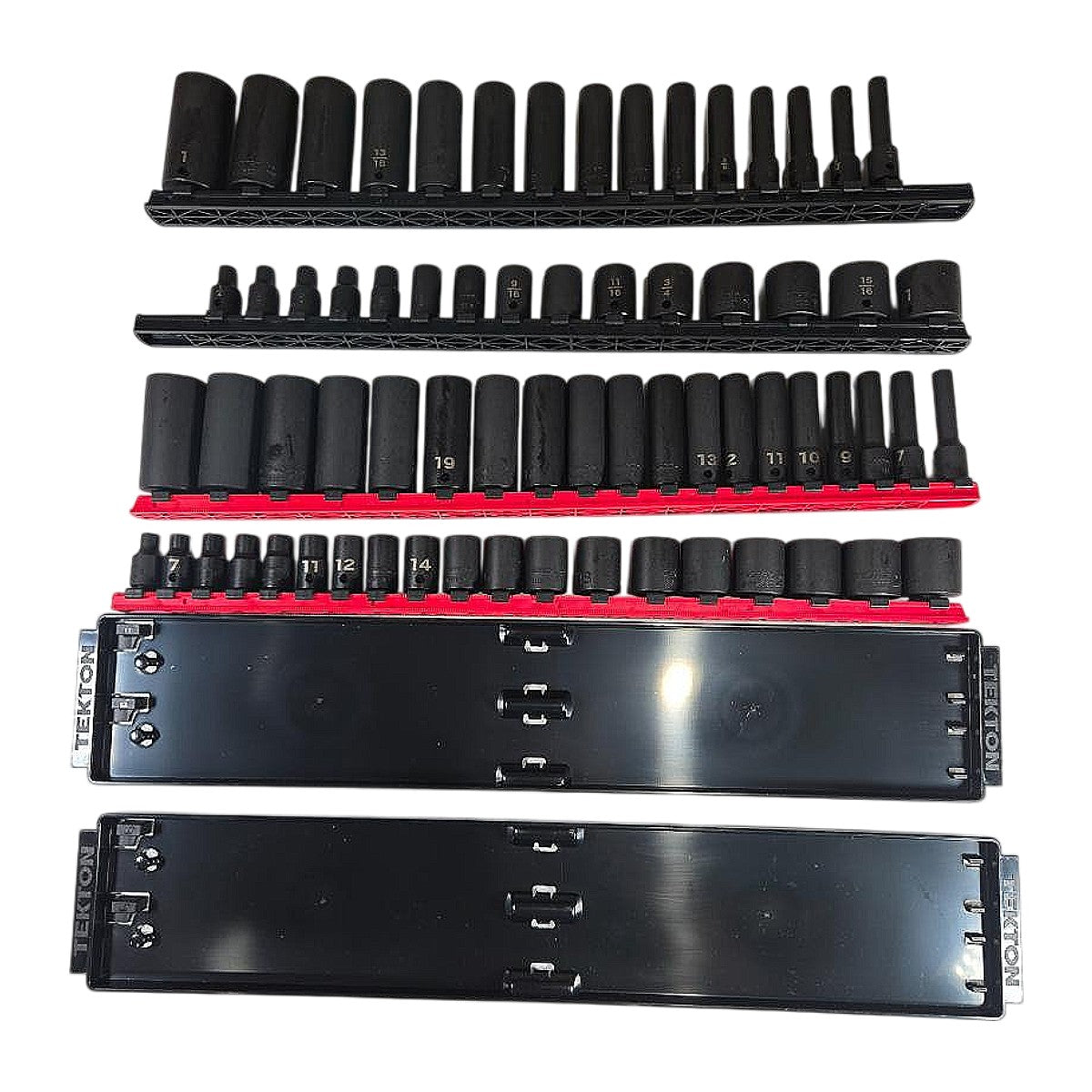 Tekton SID91219 12-point impact socket set