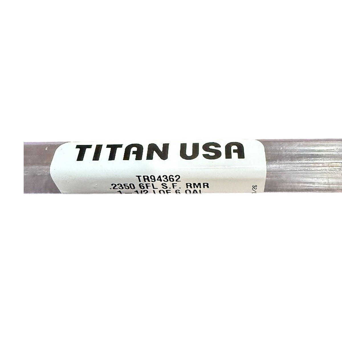 Titan TR94362 Straight Flute Reamer