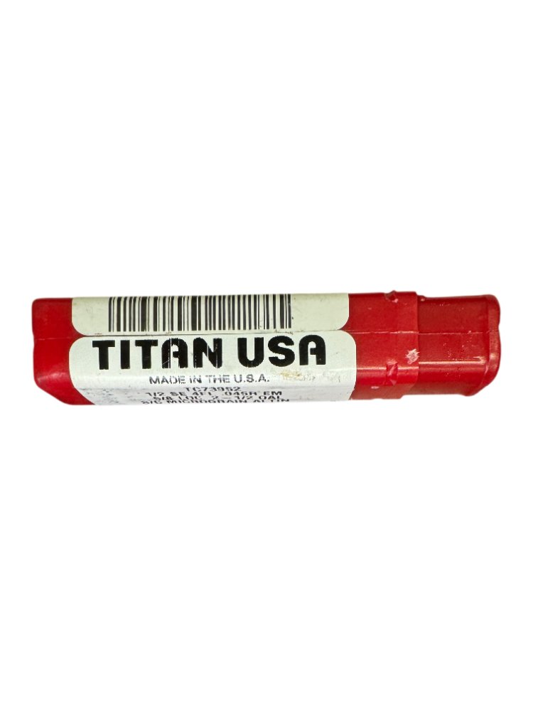 Titan USA TC73952 1/2in 4FL .045R carbide corner radius end mill