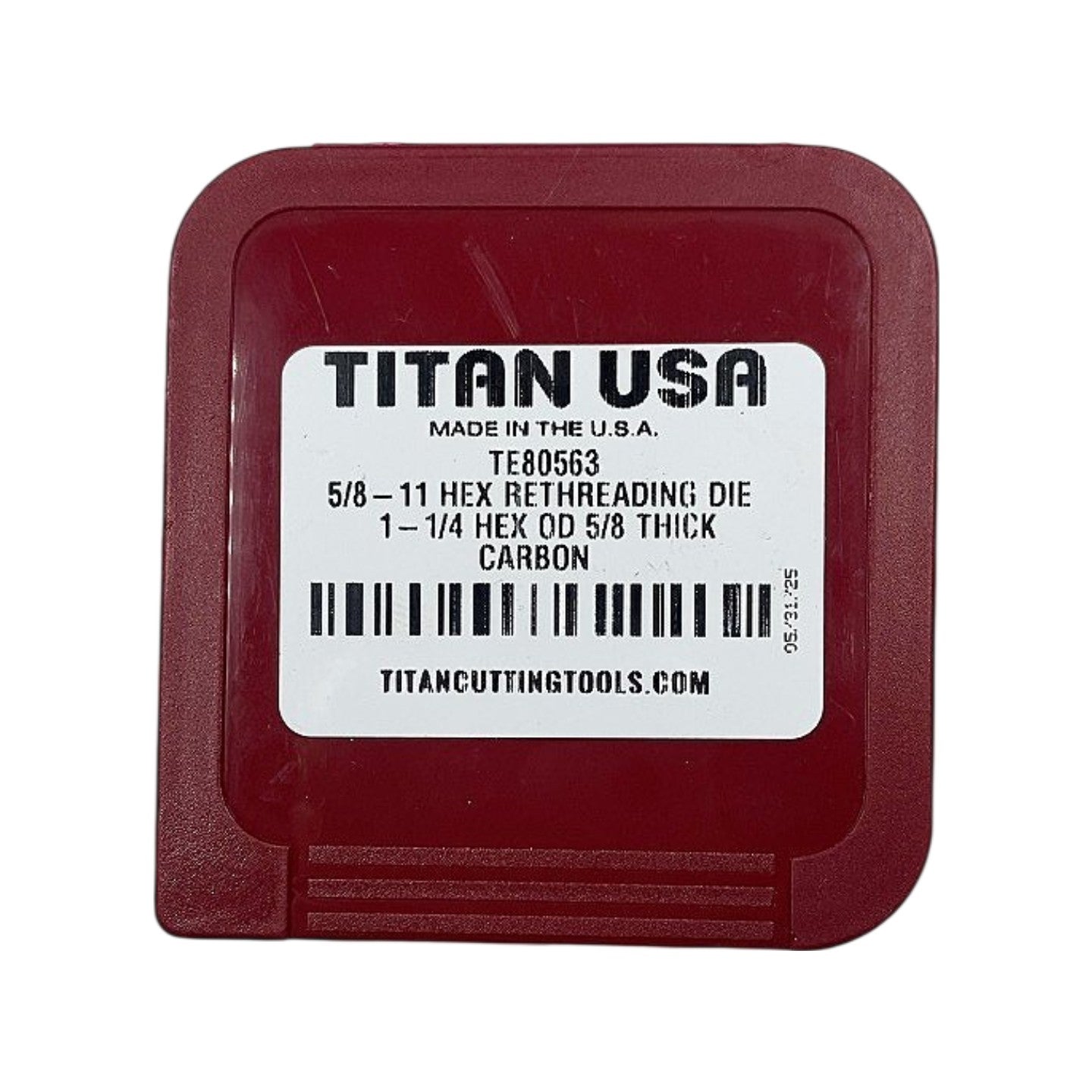 Titan USA TE80563 hex rethreading die