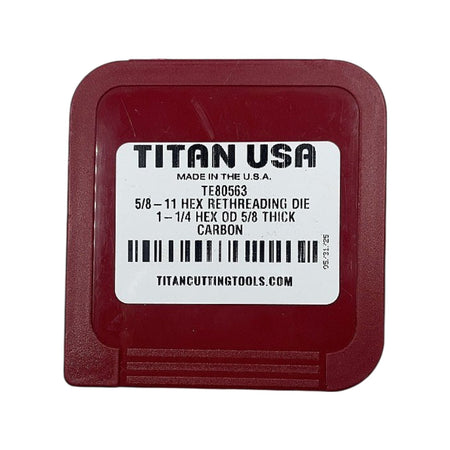Titan USA TE80563 hex rethreading die