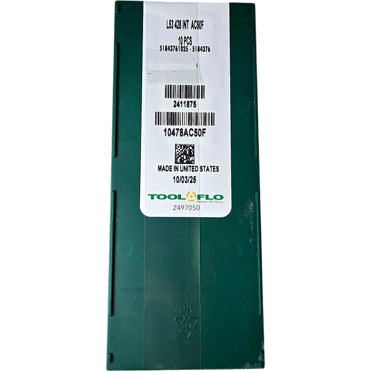 Tool Flo 2411875 internal threading insert