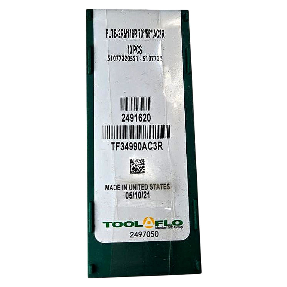 Tool Flo FLTB-2RM116R carbide threading insert