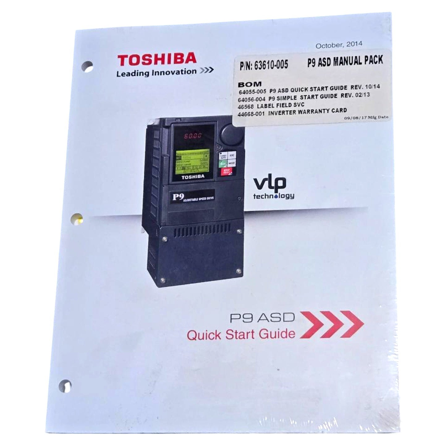 Toshiba VT130P9U4400 AC variable frequency drive