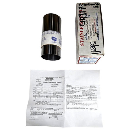 Trinity Brand Industries M-SN-4 stainless steel shim stock roll