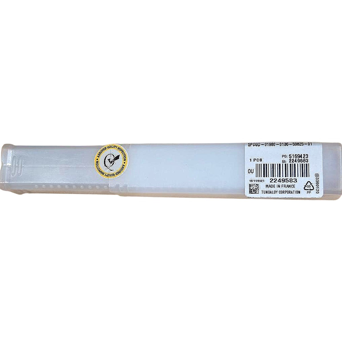 Tungaloy SPCGD-01980-0136-59825-01 carbide micro boring bar