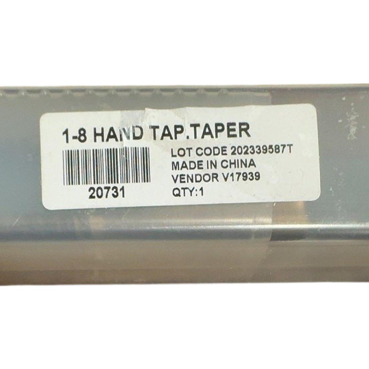 Value Collection 1-8 UNC TiN Coated taper hand tap