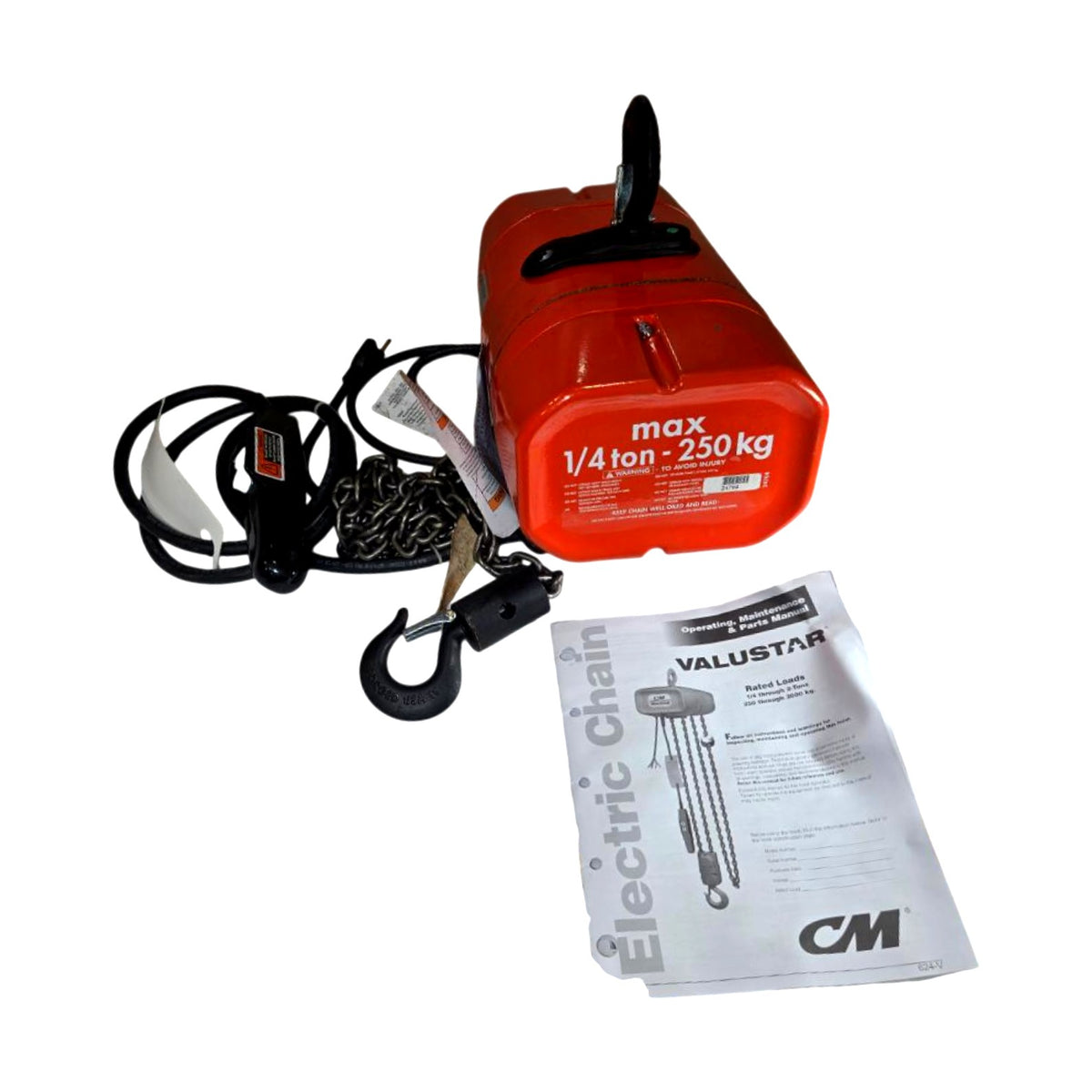Valustar 2401-10 Electric Chain Hoist