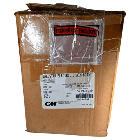 Valustar 2401-10 Electric Chain Hoist