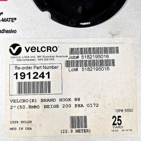 Velcro 191241 Adhesive Hook Fastener Roll