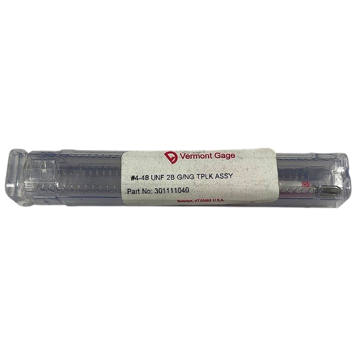 Vermont Gage 301111040 thread plug gage set