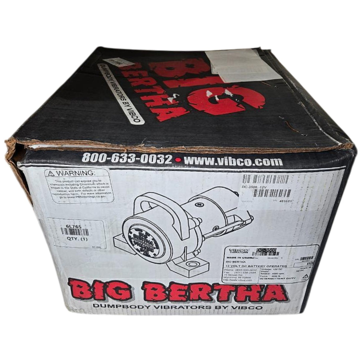 Vibco DC-3500 DC Electric Vibrator