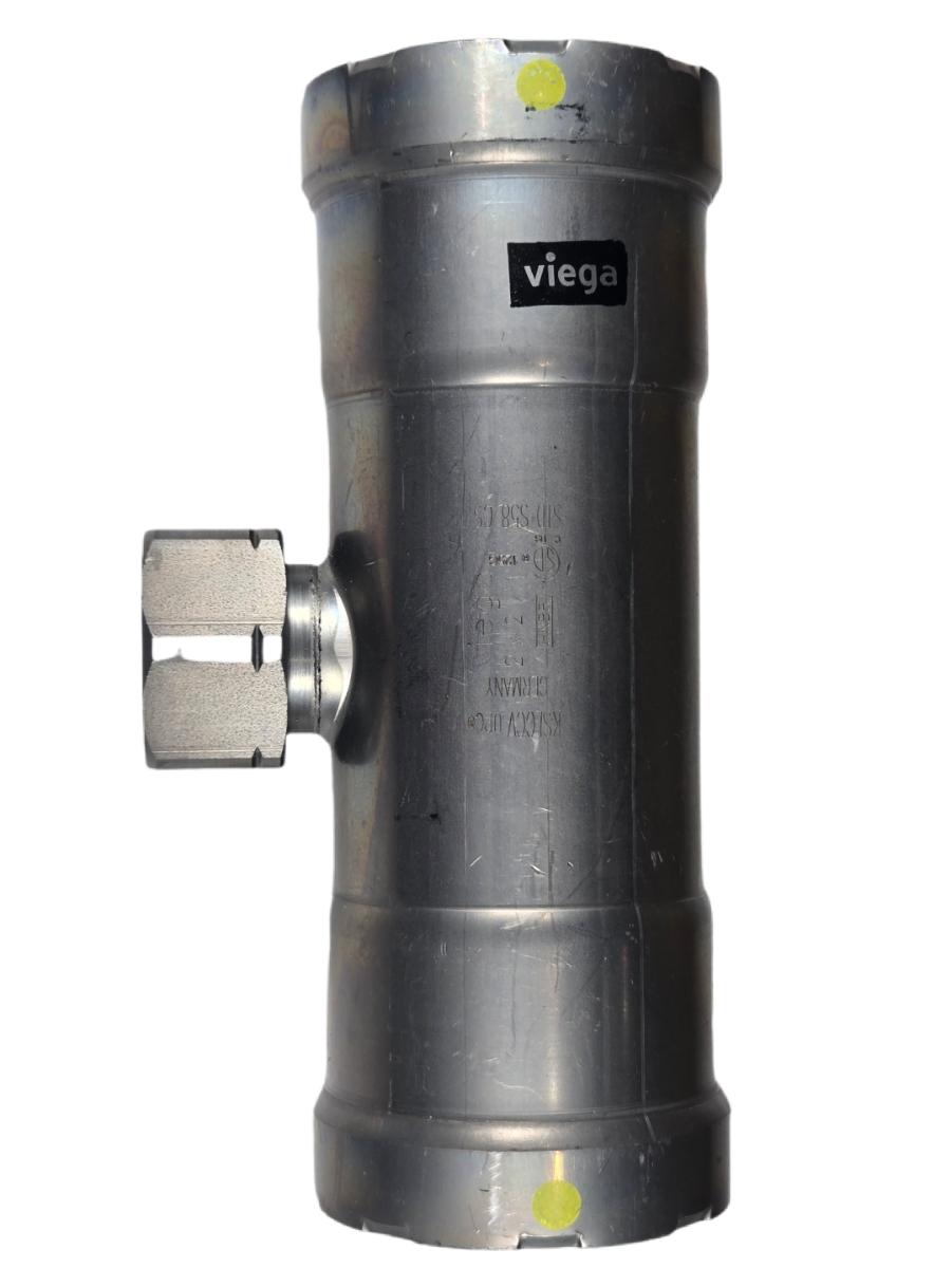 Viega 25466 press fit pipe tee fitting