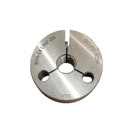VTG 9/16-18 UNF-2A GO Thread Thread Ring Gage