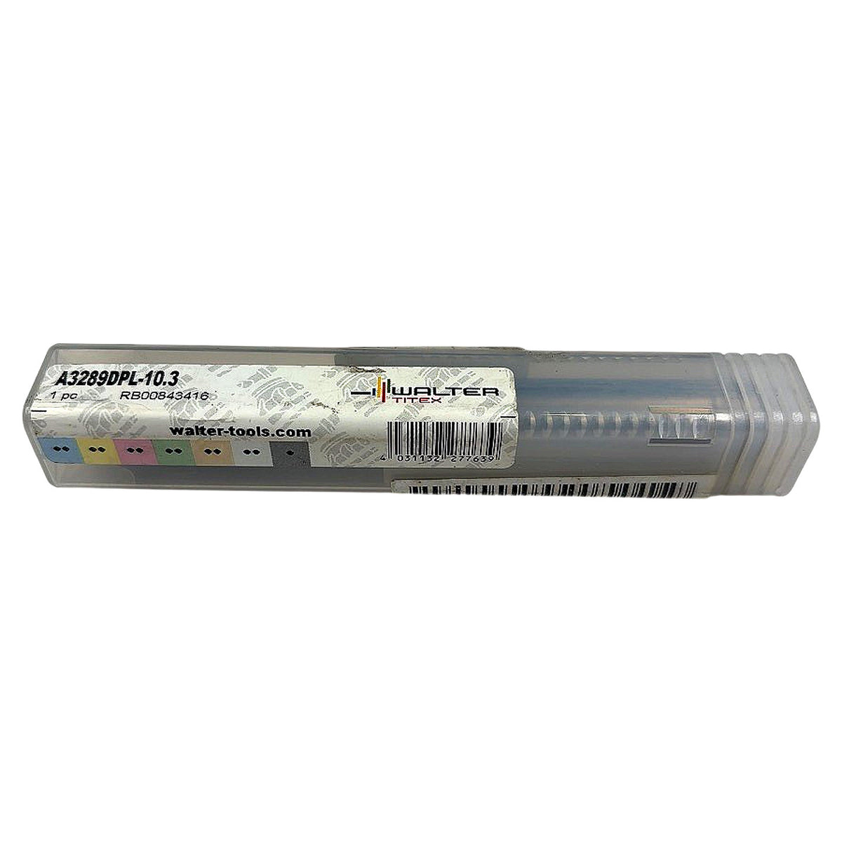 Walter A3289DPL-10.3 solid carbide drill