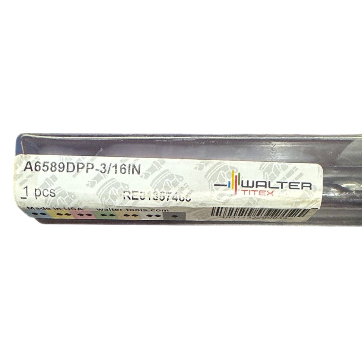 Walter A6589DPP-3/16IN solid carbide twist drill