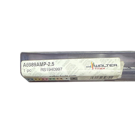 Walter A6989AMP-2.5 solid carbide twist drill