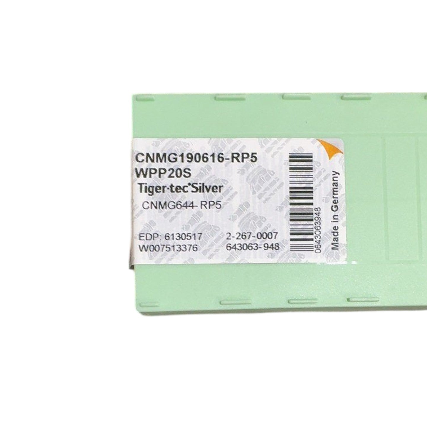 Walter CNMG190616-RP5 WPP20S carbide turning insert