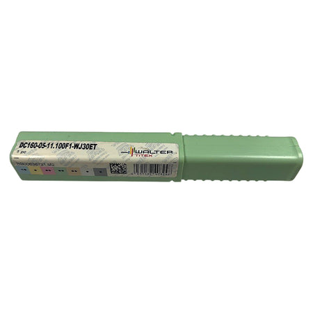 Walter DC160-05-11.100F1-WJ30ET carbide coolant-through drill