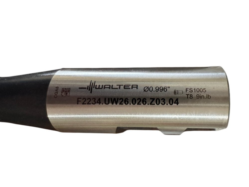 Walter F2234.UW26.026.Z03.04 indexable drill body