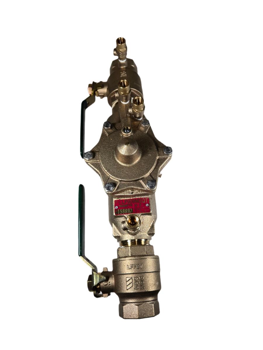 Watts 1 1/2 LF009M2-QT-S Reduced Pressure Zone Assembly