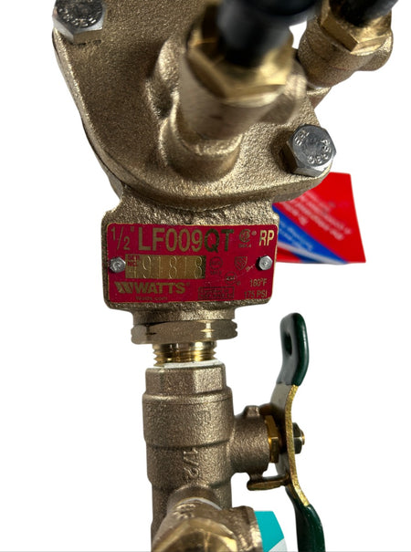 watts 1/2 LF009-QT-FS reduced pressure backflow preventer