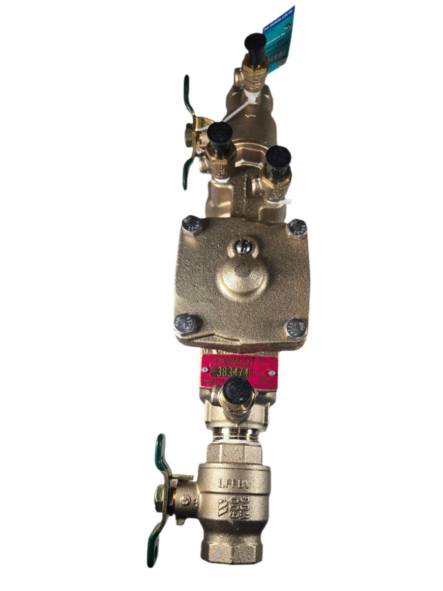 Watts 1 LF009M2-QT-FS Reduced Pressure Zone Backflow Preventer
