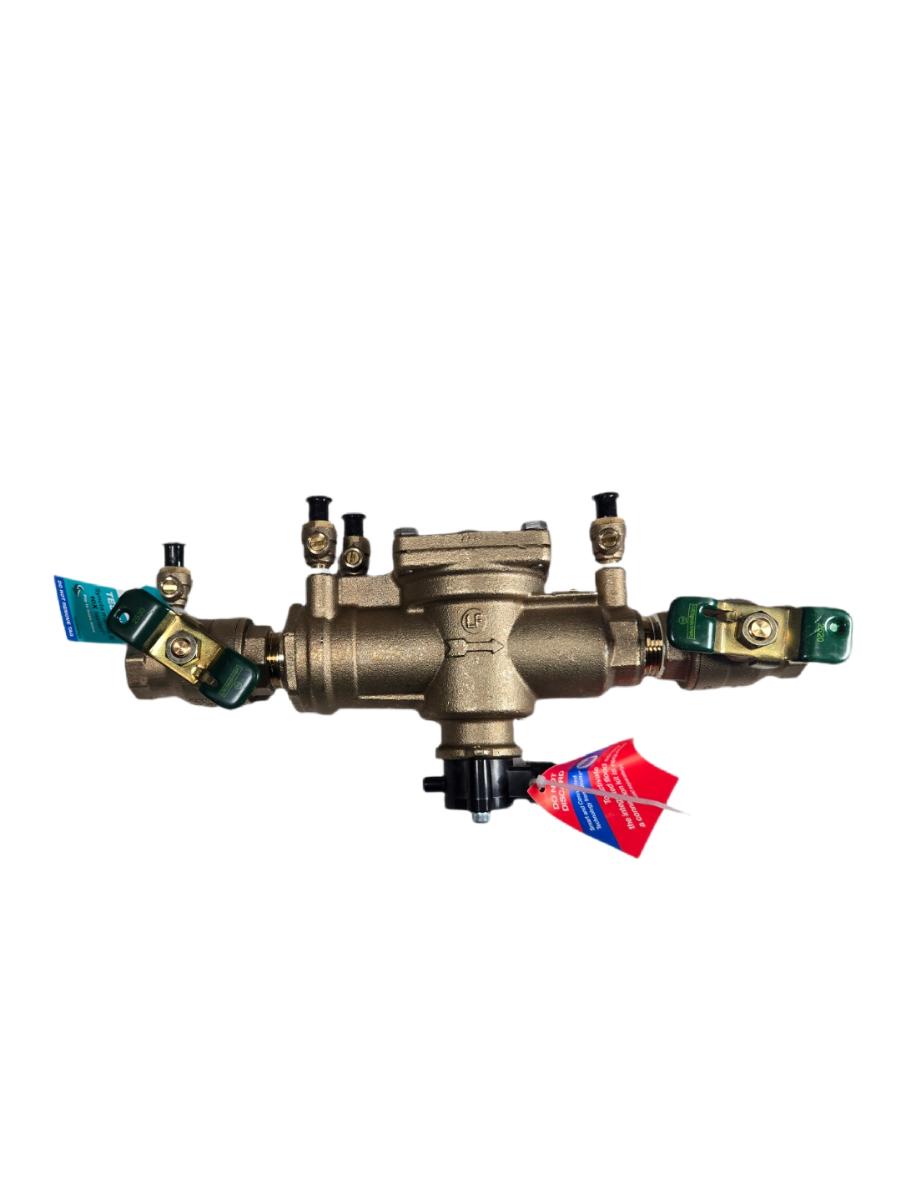 Watts 1 LF009M2-QT-FS Reduced Pressure Zone Backflow Preventer