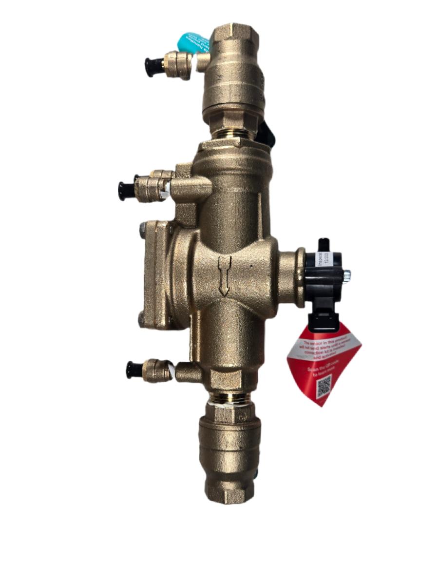 Watts 1 LF009M2-QT-FS Reduced Pressure Zone Backflow Preventer