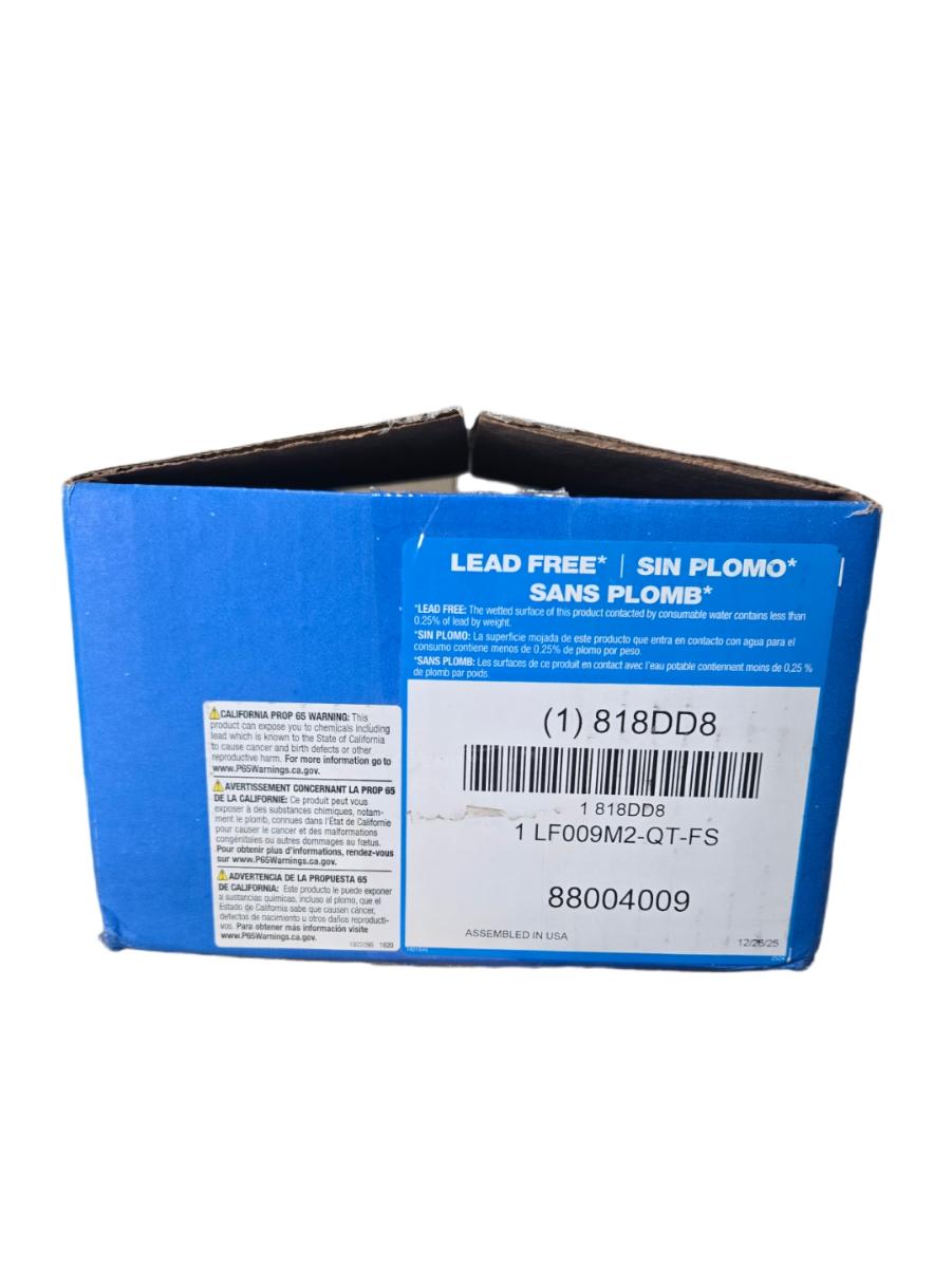 Watts 1 LF009M2-QT-FS Reduced Pressure Zone Backflow Preventer