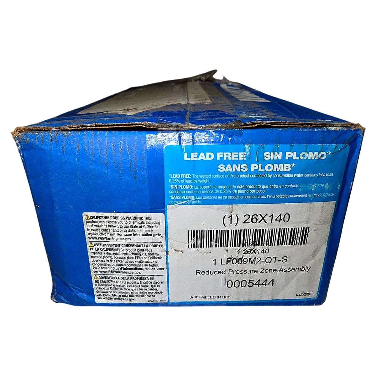 Watts 1 LF009M2-QT-S