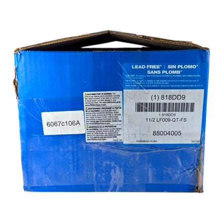 Watts 11/2 LF009-QT-FS Reduced Pressure Zone Backflow Preventer