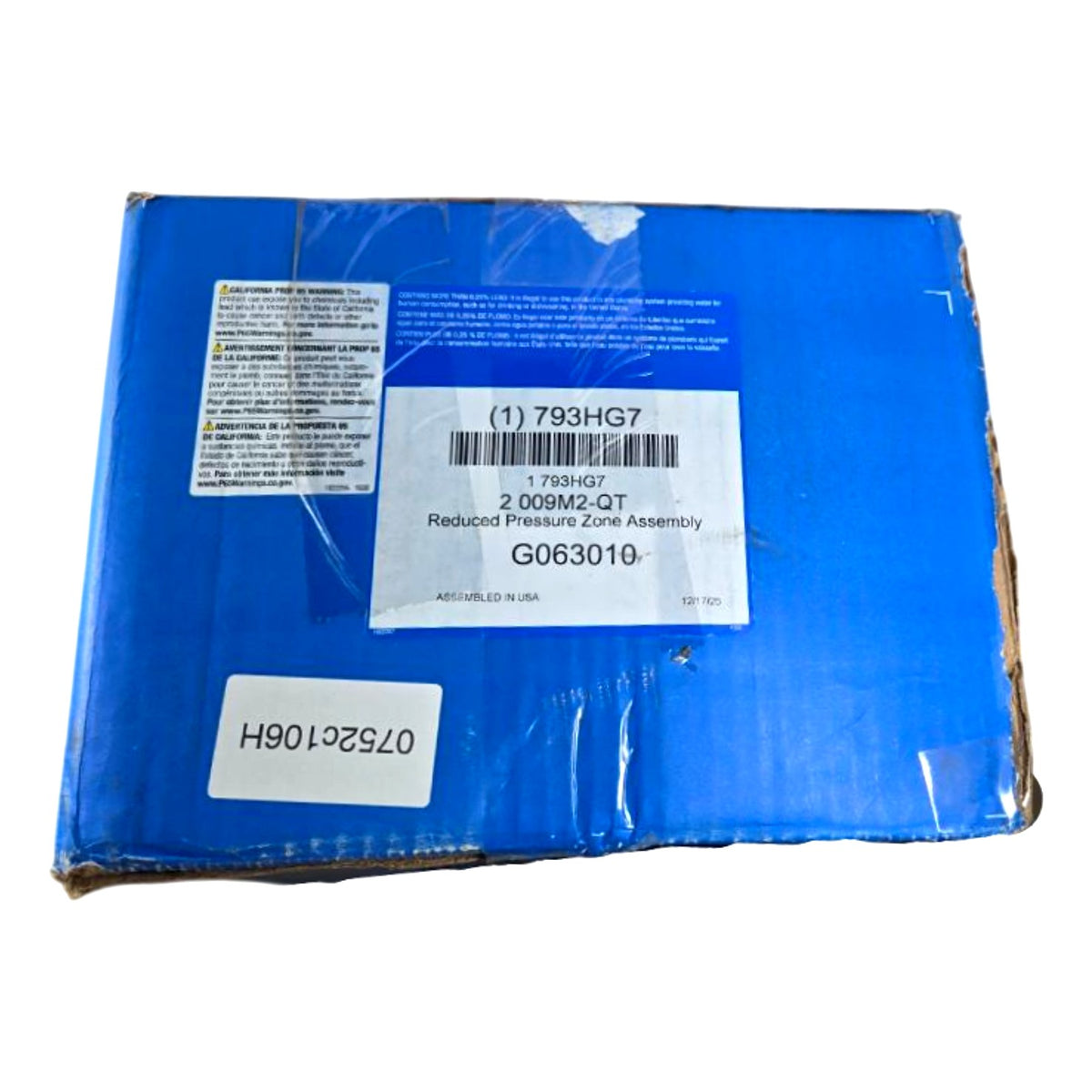 Watts 2 009M2-QT Reduced Pressure Zone Backflow Preventer